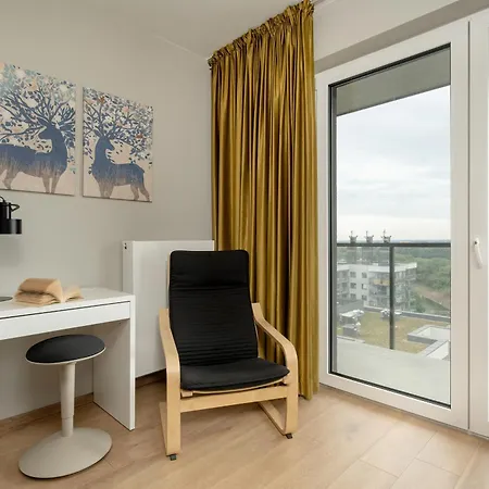 アパート Cosy Studio With The Parking & River View By Renters ヴロツワフ